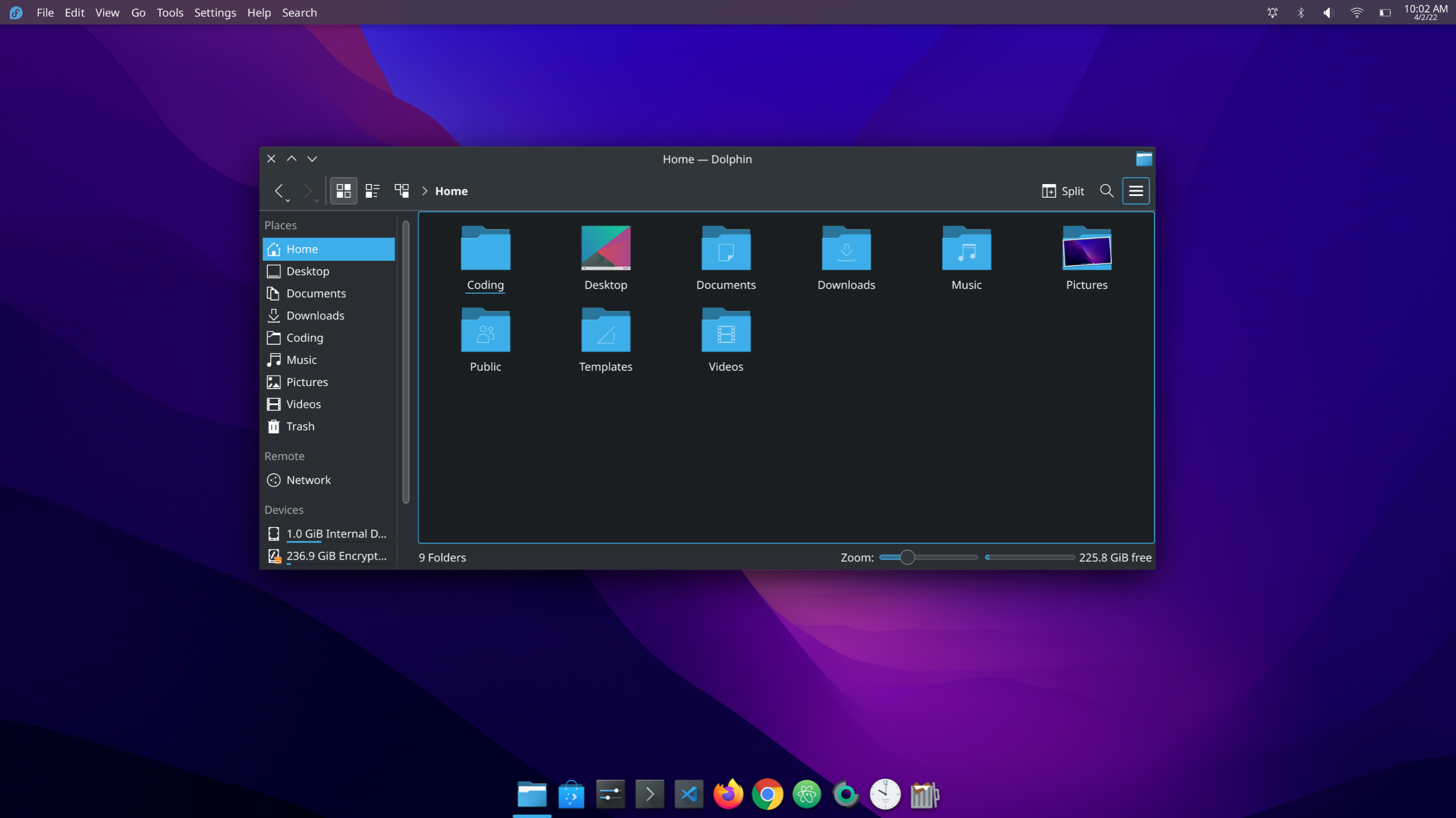 Fedora KDE looking like MacOS