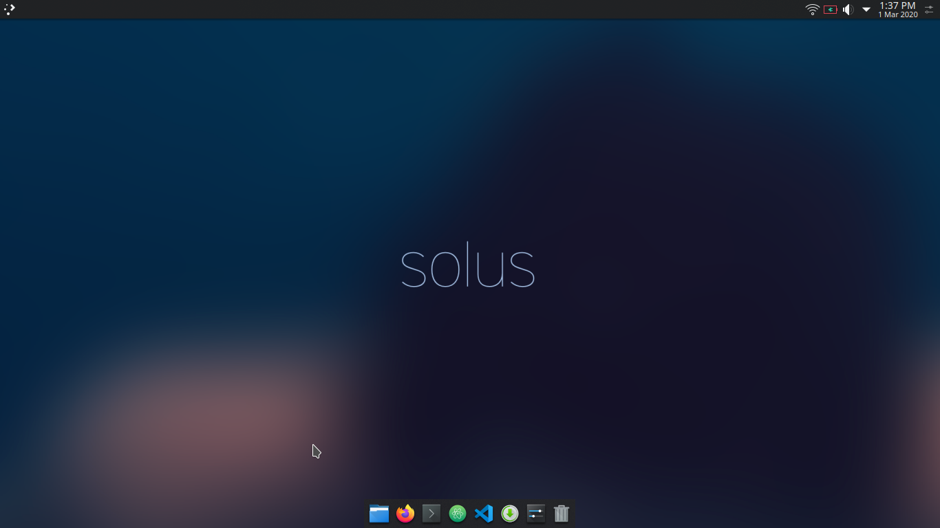 solus 4.1 desktop